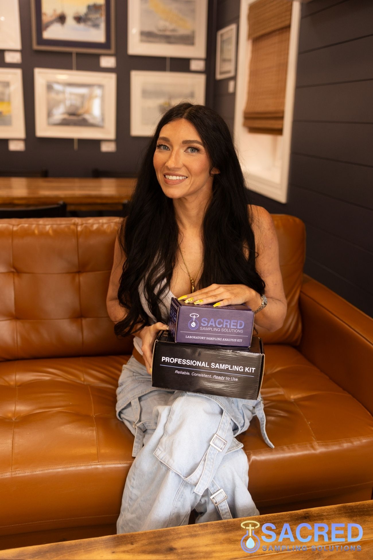Kelly Campbell McClure, founder of Sacred Sampling Solutions